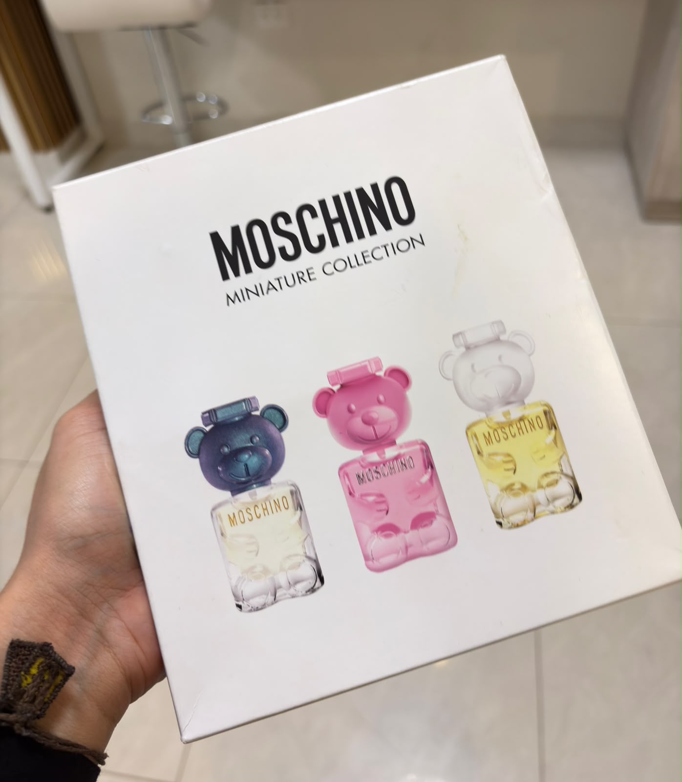 SET MINI MOSHINO PERFUME